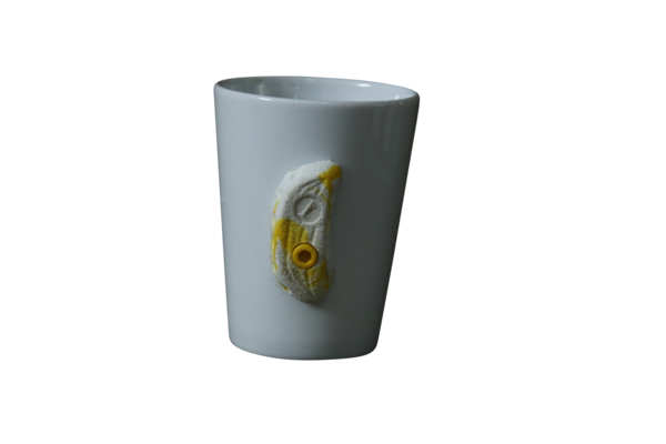 Sky Cup white yellow